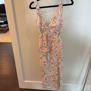 Abercrombie & Fitch Floral Pink Dress